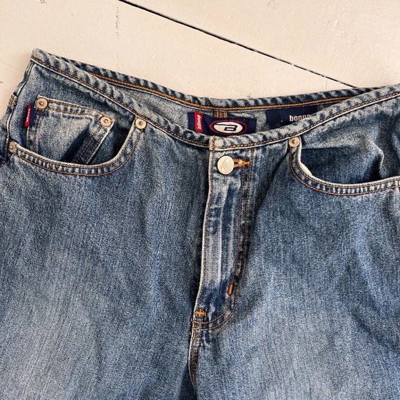 Vintage Y2K Bongo Low Rise flare Carpenter Jeans - 100% Cotton - Picture 10 of 10